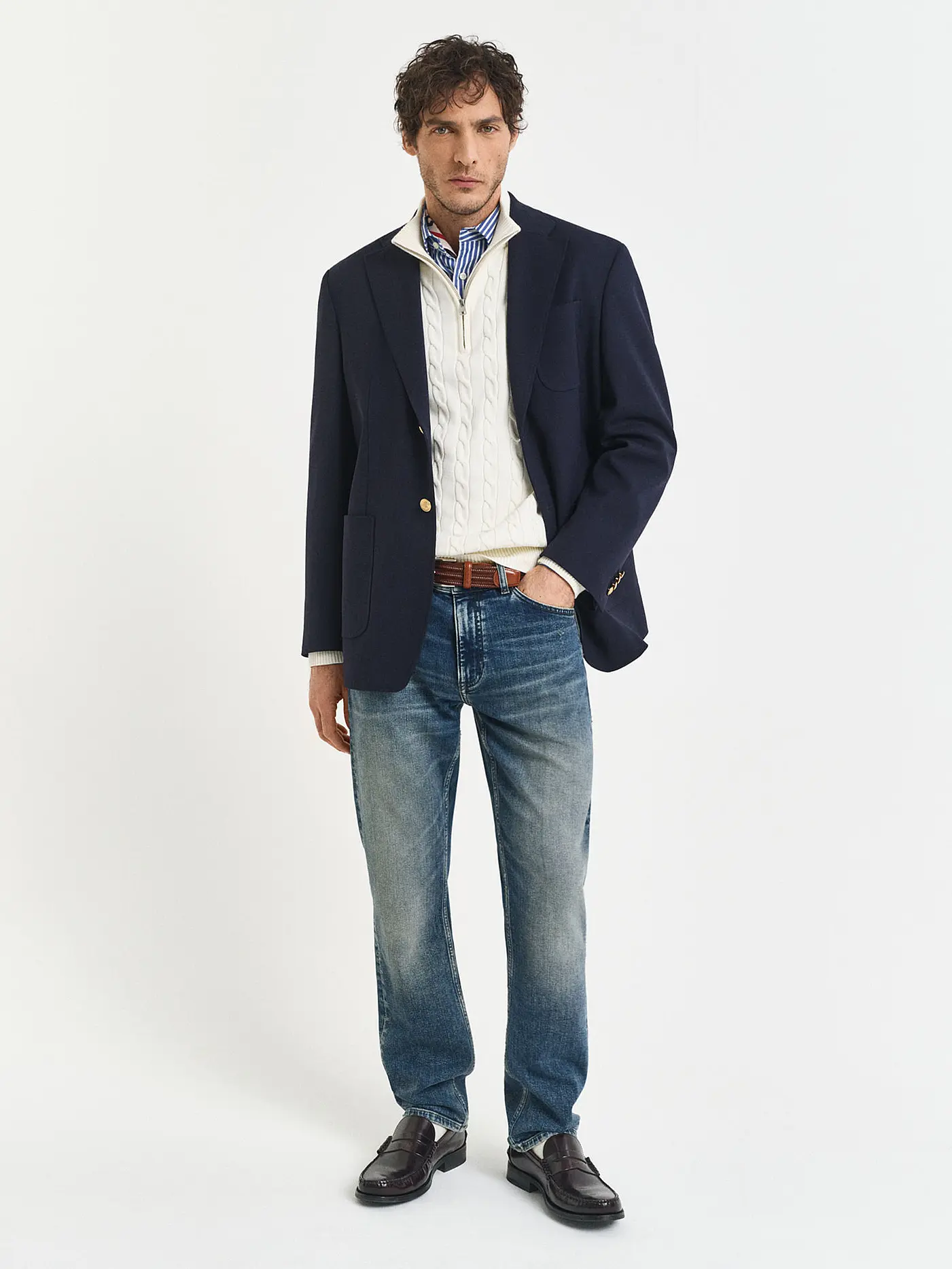 GANT | Troyer Pullover | weiss